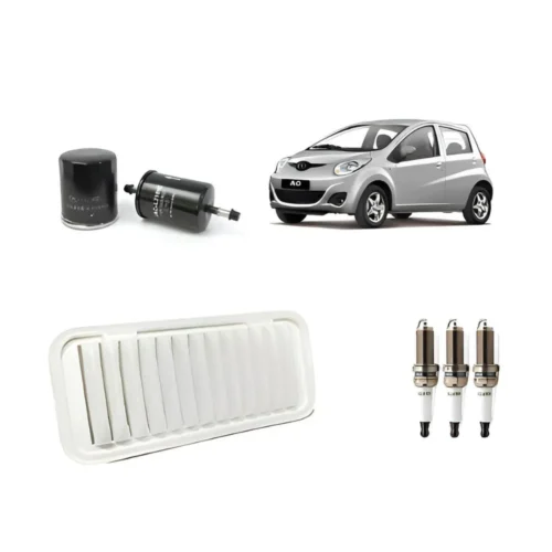 Kit De Filtros + Bujias Jac J2 1.0