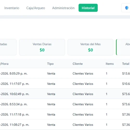 Punto de ventas repuestos365 - Prueba (3 Meses)