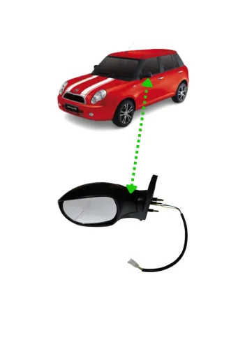 Espejo Izquierdo Lifan 320 Espejo Izquierdo Lifan 320