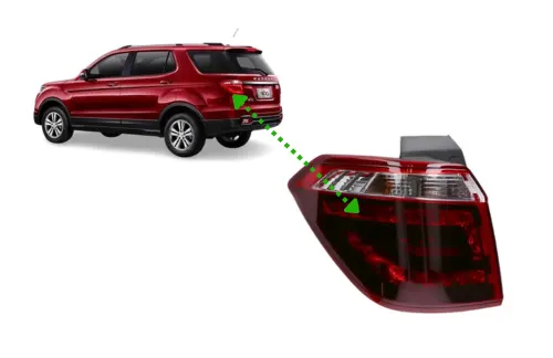 Foco Trasero Izquierdo Changan Cx70 1.6