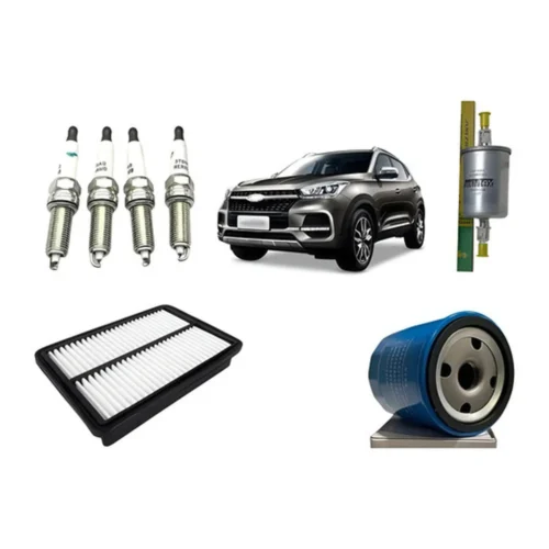 Kit De Filtro + Bujias Chery Tiggo 3 1.5 2020-2022